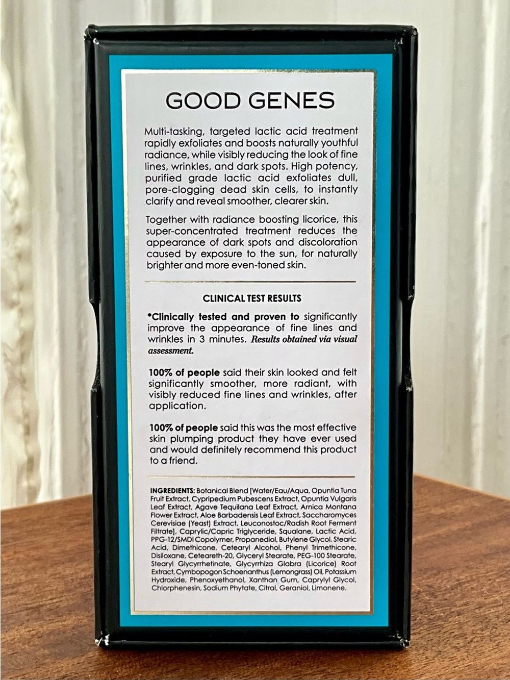 (1 oz) Sunday Riley Good Genes Lactic Acid Serum ~60% Full - Picture 5 of 5